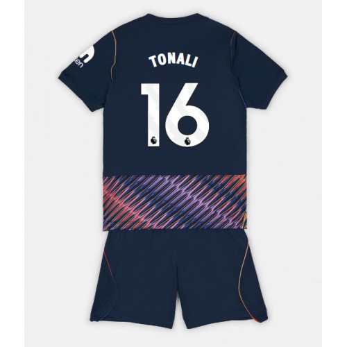 Dječji Nogometni Dres Tottenham Hotspur Sandro Tonali #16 Gostujuci 2026-27 Kratak Rukav (+ Kratke hlače)